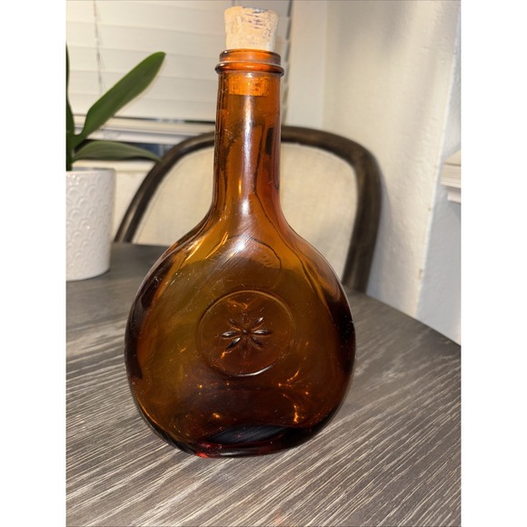 Other - Wheaton Glass Bottle  9 inch Glassboro 1850 Topaz